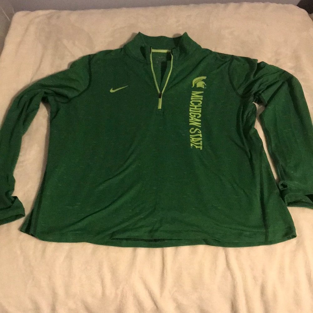 Michigan State Nike pullover